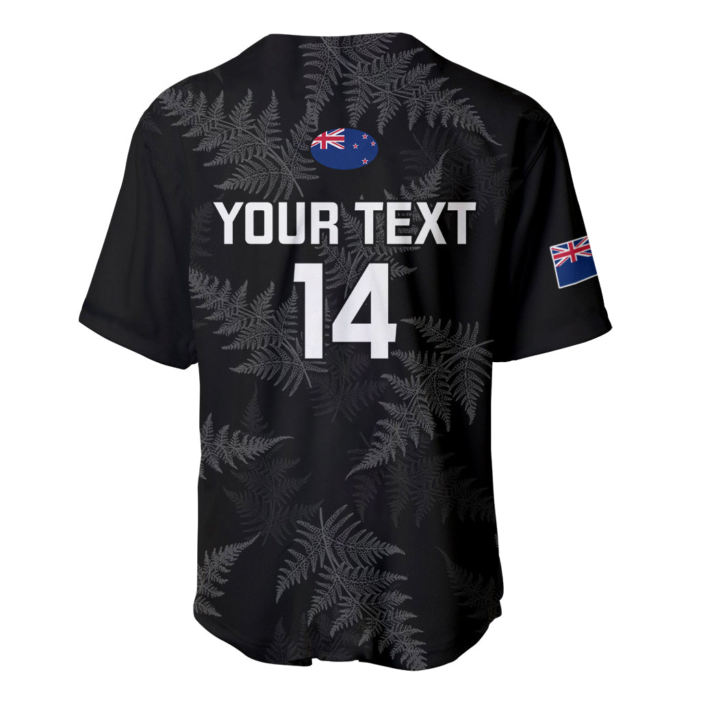 Custom New Zealand Silver Fern Rugby Baseball Jersey 2023 Go Aotearoa Champions World Cup LT14 - Polynesian Pride