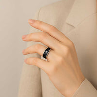 New Zealand Silver Fern Rugby Classic Ring Go Aotearoa Champions - Polynesian Pride