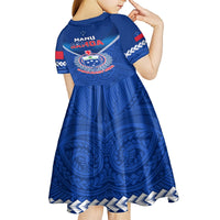 Samoa Rugby Kid Short Sleeve Dress 2023 Go Manu Samoa LT14 - Polynesian Pride