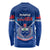 Samoa Rugby Long Sleeve Shirt 2023 Go Manu Samoa LT14 - Polynesian Pride