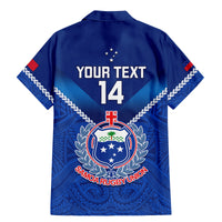 Custom Samoa Rugby Family Matching Mermaid Dress and Hawaiian Shirt 2023 Go Manu Samoa LT14 - Polynesian Pride