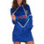 Custom Samoa Rugby Hoodie Dress 2023 Go Manu Samoa LT14 Blue - Polynesian Pride