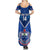 Custom Samoa Rugby Summer Maxi Dress 2023 Go Manu Samoa LT14 - Polynesian Pride