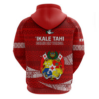 Tonga Rugby Hoodie 2023 Go Tongan Ngatu Pattern World Cup LT14 - Polynesian Pride