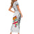 Fiji Rugby Short Sleeve Bodycon Dress 2023 Go Champions World Cup Fijian Tapa Pattern LT14 - Polynesian Pride