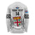 Custom Fiji Rugby Long Sleeve Shirt 2023 Go Champions World Cup Fijian Tapa Pattern LT14 - Polynesian Pride