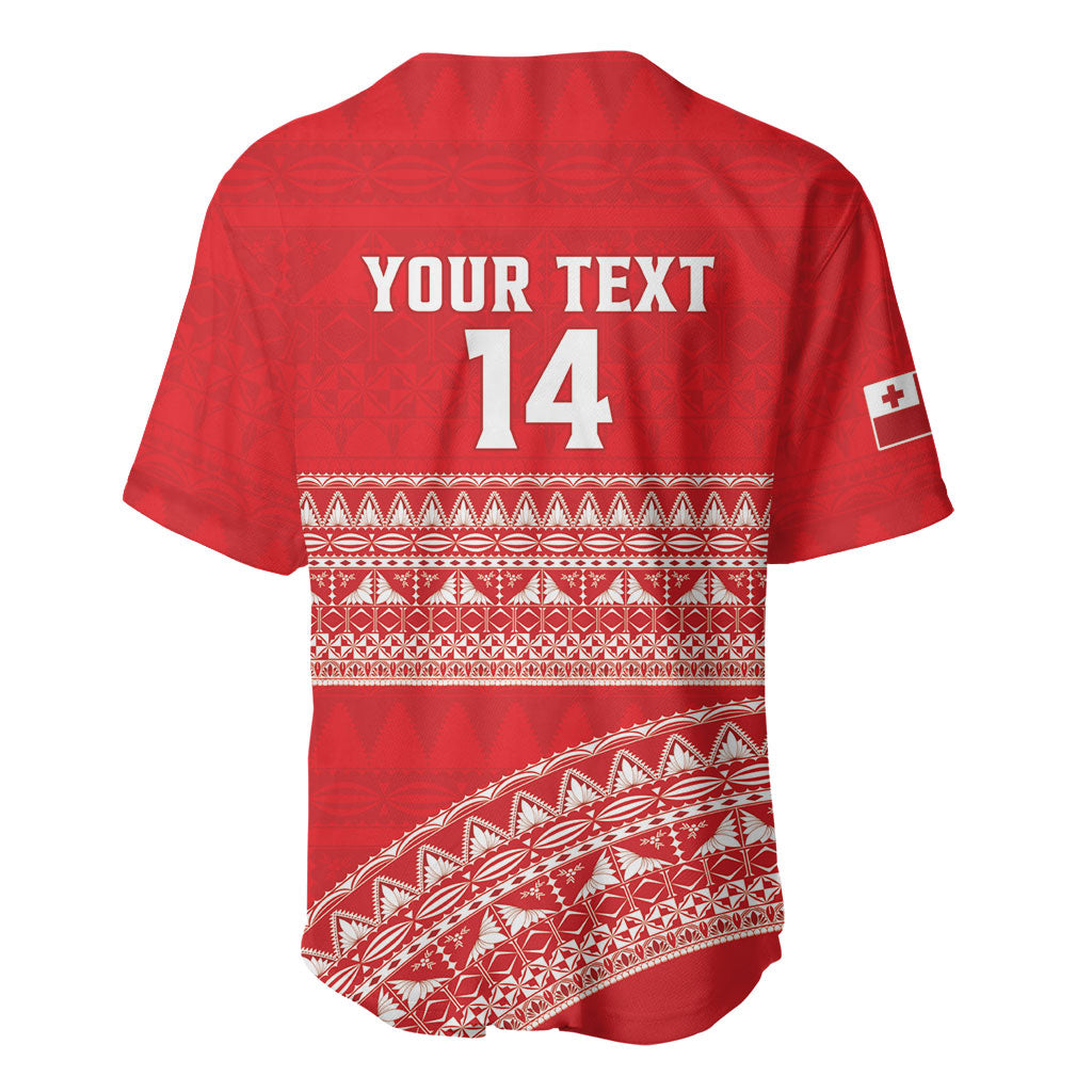 Mate Ma'a Tonga 2026 Rugby Custom Baseball Jersey Go Champions Tongan Ngatu Pattern LT14 - Polynesian Pride