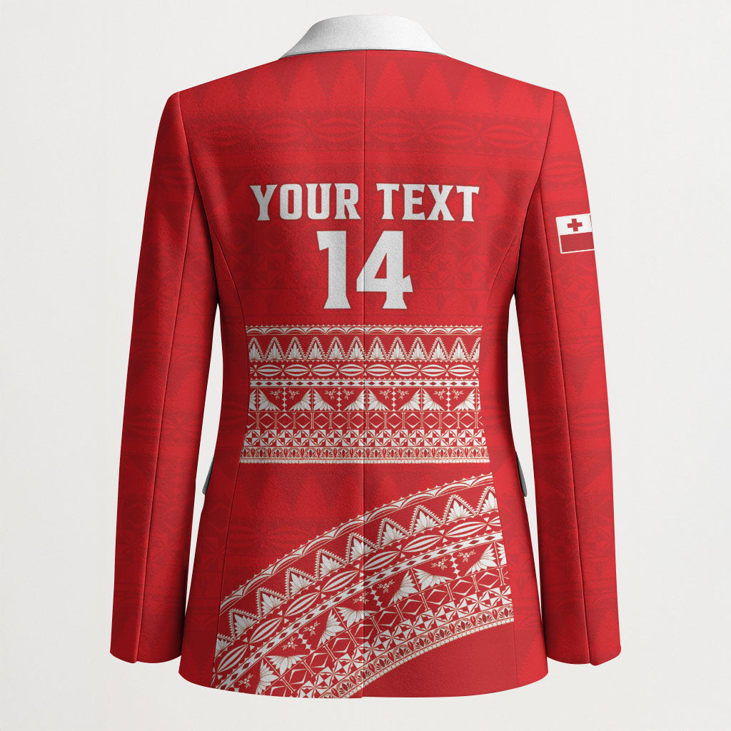 Mate Ma'a Tonga 2026 Rugby Custom Blazer Go Champions Tongan Ngatu Pattern LT14 - Polynesian Pride