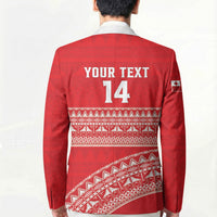 Mate Ma'a Tonga 2026 Rugby Custom Blazer Go Champions Tongan Ngatu Pattern LT14 - Polynesian Pride