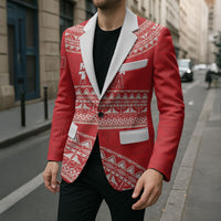 Mate Ma'a Tonga 2026 Rugby Custom Blazer Go Champions Tongan Ngatu Pattern LT14 - Polynesian Pride