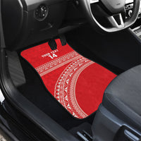 Mate Ma'a Tonga 2026 Rugby Custom Car Mats Go Champions Tongan Ngatu Pattern LT14 - Polynesian Pride
