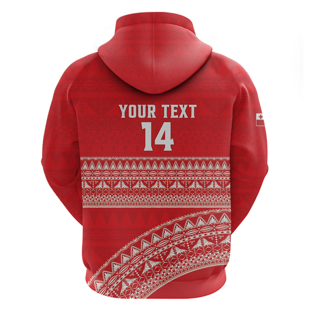 Mate Ma'a Tonga 2026 Rugby Custom Hoodie Go Champions Tongan Ngatu Pattern LT14 - Polynesian Pride