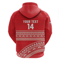 Mate Ma'a Tonga 2026 Rugby Custom Hoodie Go Champions Tongan Ngatu Pattern LT14 - Polynesian Pride