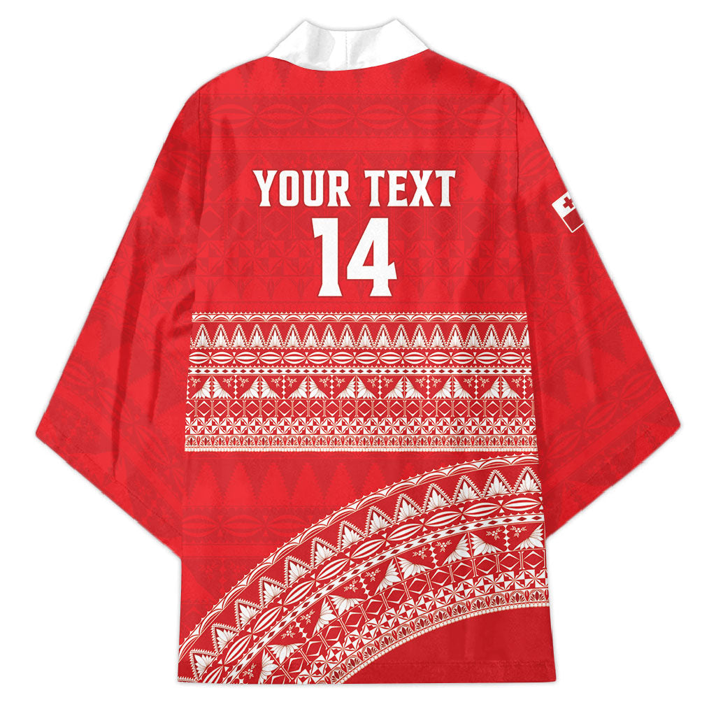 Mate Ma'a Tonga 2026 Rugby Custom Kimono Go Champions Tongan Ngatu Pattern LT14 - Polynesian Pride