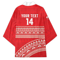Mate Ma'a Tonga 2026 Rugby Custom Kimono Go Champions Tongan Ngatu Pattern LT14 - Polynesian Pride