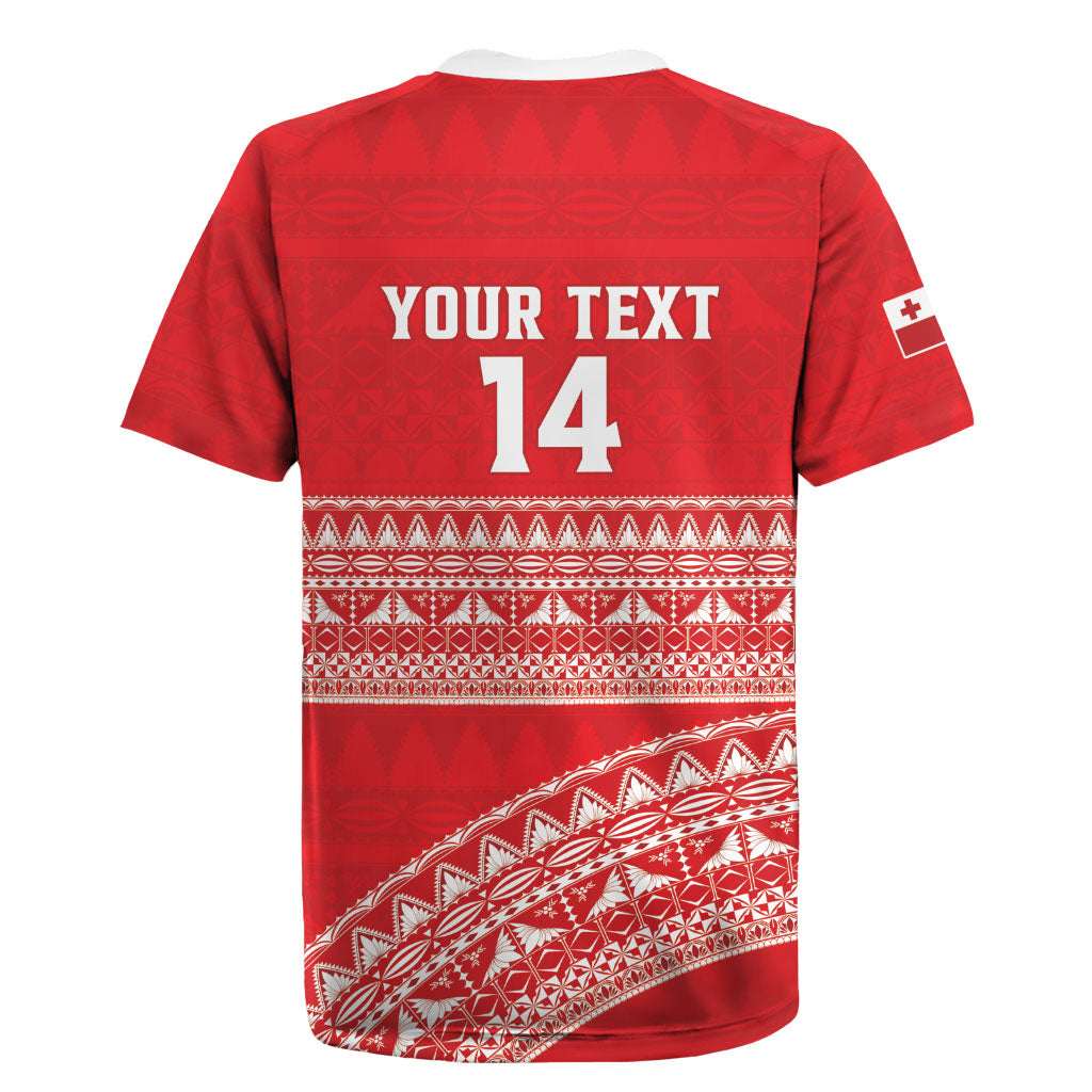 Mate Ma'a Tonga 2026 Rugby Custom Rugby Jersey Go Champions Tongan Ngatu Pattern LT14 - Polynesian Pride