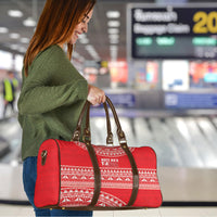Mate Ma'a Tonga 2026 Rugby Travel Bag Go Champions Tongan Ngatu Pattern LT14 - Polynesian Pride