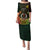 Personalised Vanuatu Family Day Family Matching Puletasi Dress and Hawaiian Shirt Happy 26 December Vanuatuan Pig Tusk LT14 Mom's Dress Black - Polynesian Pride