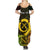 Personalised Vanuatu Family Day Summer Maxi Dress Happy 26 December Vanuatuan Pig Tusk LT14 - Polynesian Pride