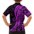 Polynesia Paisley Hawaiian Shirt Polynesian With Tropical Flowers - Purple LT14 - Polynesian Pride