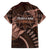 Malo e lelei Tonga Family Matching Tank Maxi Dress and Hawaiian Shirt Tongan Ngatu Pattern Vintage Vibes LT14 - Polynesian Pride