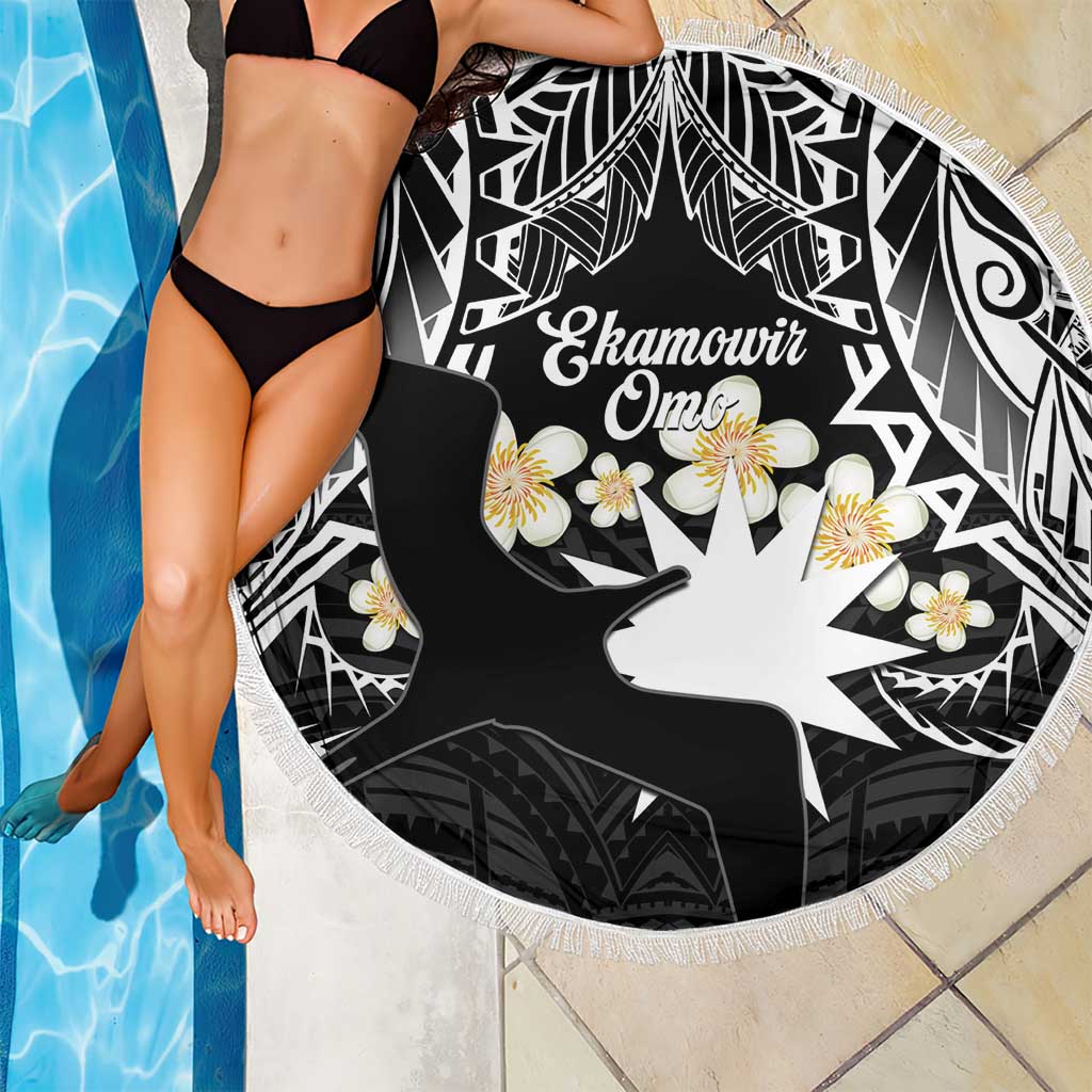 Ekamowir Omo Nauru Beach Blanket Naoero Twelve-pointed Star Polynesian Tattoo