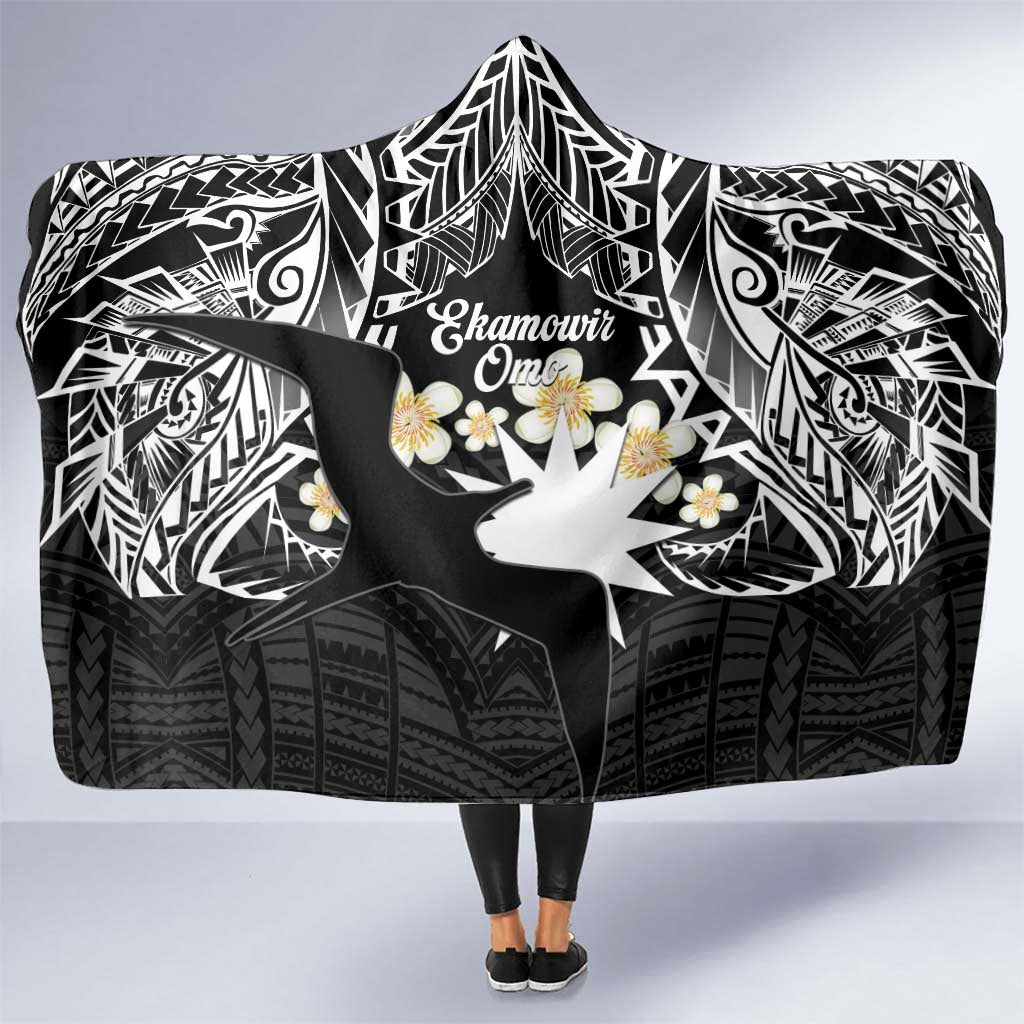 Ekamowir Omo Nauru Hooded Blanket Naoero Twelve-pointed Star Polynesian Tattoo