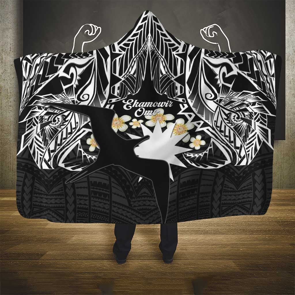 Ekamowir Omo Nauru Hooded Blanket Naoero Twelve-pointed Star Polynesian Tattoo