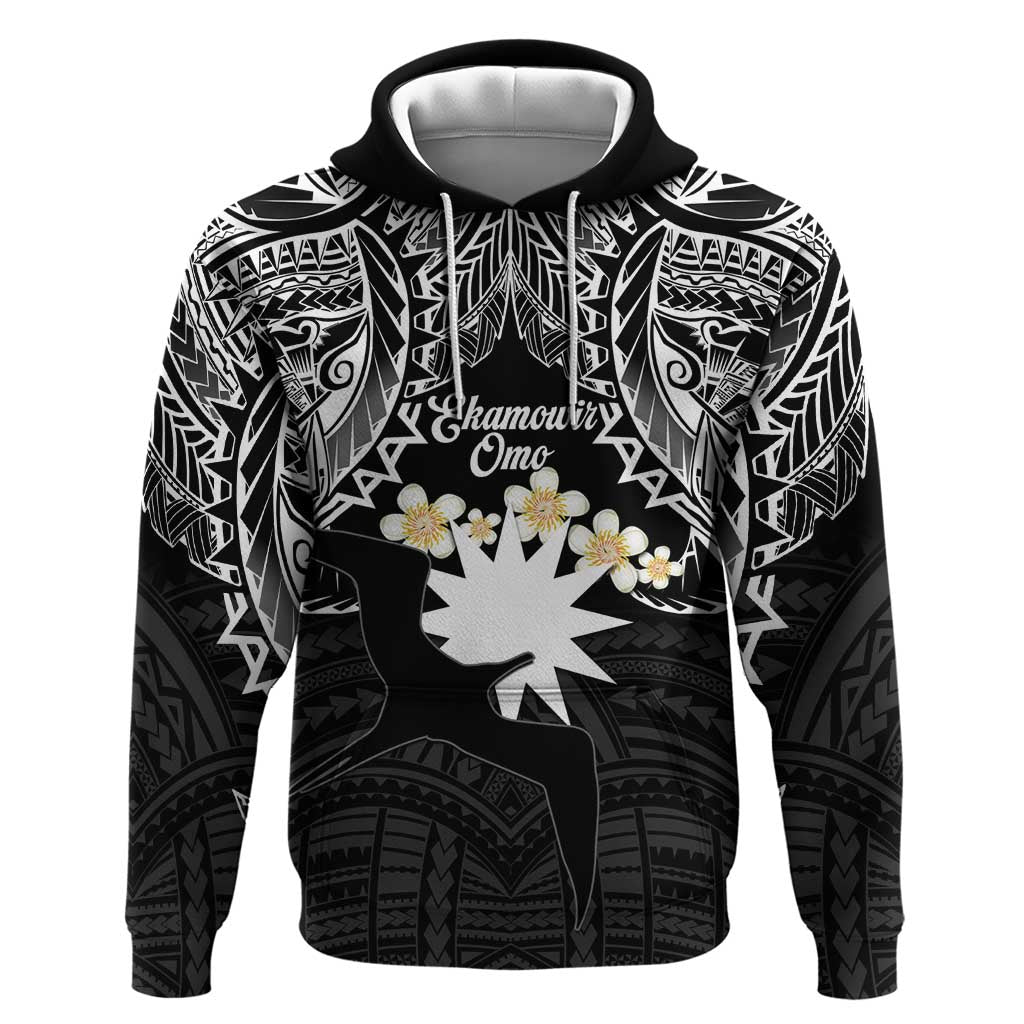 Ekamowir Omo Nauru Hoodie Naoero Twelve-pointed Star Polynesian Tattoo