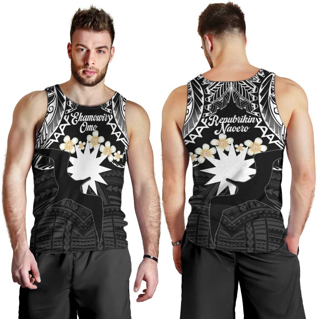 Ekamowir Omo Nauru Men Tank Top Naoero Twelve-pointed Star Polynesian Tattoo