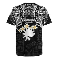 Ekamowir Omo Nauru Rugby Jersey Naoero Twelve-pointed Star Polynesian Tattoo