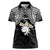 Ekamowir Omo Nauru Women Polo Shirt Naoero Twelve-pointed Star Polynesian Tattoo