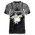 Ekamowir Omo Nauru Women V-Neck T-Shirt Naoero Twelve-pointed Star Polynesian Tattoo