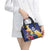 Nauru Independence Day Shoulder Handbag Coat Of Arms With Tropical Flowers