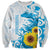 New Zealand Autism Awareness Month Sweatshirt Takiwatanga Maori Lizard With Sunflower
