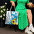 New Zealand Autism Awareness Month Tote Bag Takiwatanga Maori Lizard With Sunflower - Polynesian Pride
