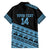 Fiji Rugby 2025 Custom Family Matching Off The Shoulder Long Sleeve Dress and Hawaiian Shirt Fijian Tapa Toso Viti Toso - Black