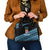 Fiji Rugby 2025 Custom Shoulder Handbag Fijian Tapa Toso Viti Toso - Black