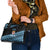 Fiji Rugby 2025 Custom Shoulder Handbag Fijian Tapa Toso Viti Toso - Black