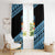 Fiji Rugby 2025 Custom Window Curtain Fijian Tapa Toso Viti Toso - Black