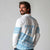 Fiji Rugby 2025 Custom Long Sleeve Polo Shirt Fijian Tapa Toso Viti Toso - White