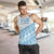 Fiji Rugby 2025 Custom Men Tank Top Fijian Tapa Toso Viti Toso - White