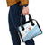 Fiji Rugby 2025 Custom Shoulder Handbag Fijian Tapa Toso Viti Toso - White