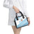 Fiji Rugby 2025 Custom Shoulder Handbag Fijian Tapa Toso Viti Toso - White
