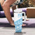 Fiji Rugby 2025 Custom Tumbler With Handle Fijian Tapa Toso Viti Toso - White