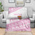 Fiji Rugby 2025 Custom Blanket Fijian Tapa Toso Viti Toso - Pink