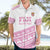 Fiji Rugby 2025 Custom Hawaiian Shirt Fijian Tapa Toso Viti Toso - Pink