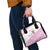Fiji Rugby 2025 Custom Shoulder Handbag Fijian Tapa Toso Viti Toso - Pink