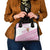 Fiji Rugby 2025 Custom Shoulder Handbag Fijian Tapa Toso Viti Toso - Pink