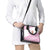 Fiji Rugby 2025 Custom Shoulder Handbag Fijian Tapa Toso Viti Toso - Pink